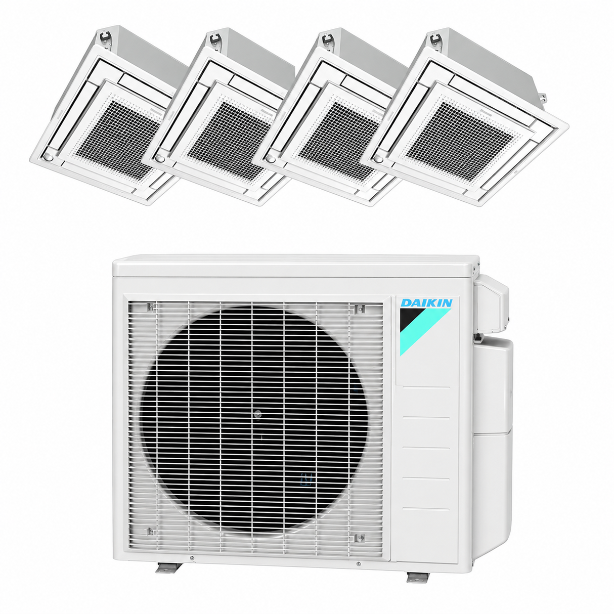 Daikin MXS Series 4 zone Series Heat Pump 4MXS36WMVJU9, FFQ09W2VJU9 + FFQ09W2VJU9 + FFQ15W2VJU9 + FFQ15W2VJU9