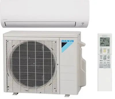 DAIKIN 1.0 TON EMURA SINGLE ZONE MINI SPLIT SILVER HEAT PUMP DUCTLESS RX12WMVJU9/FTXR12WVJUS9 - AC units for less