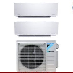 Daikin MXS Series Outdoor Multi Split Heat Pump 3MXS24WMVJU9, FTXS18WVJU9 + FTXS18WVJU9 - acunitsforless.com