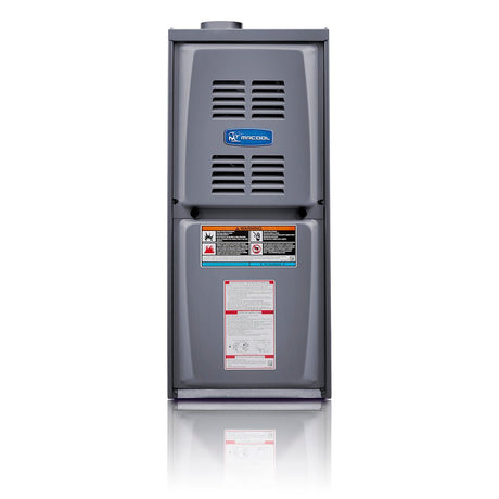 MRCOOL 80% AFUE 45K BTU 1200 CFM Downflow Single-Stage Multi-Speed ECM Motor Furnace with 14.5" Cabinet - AC units for less