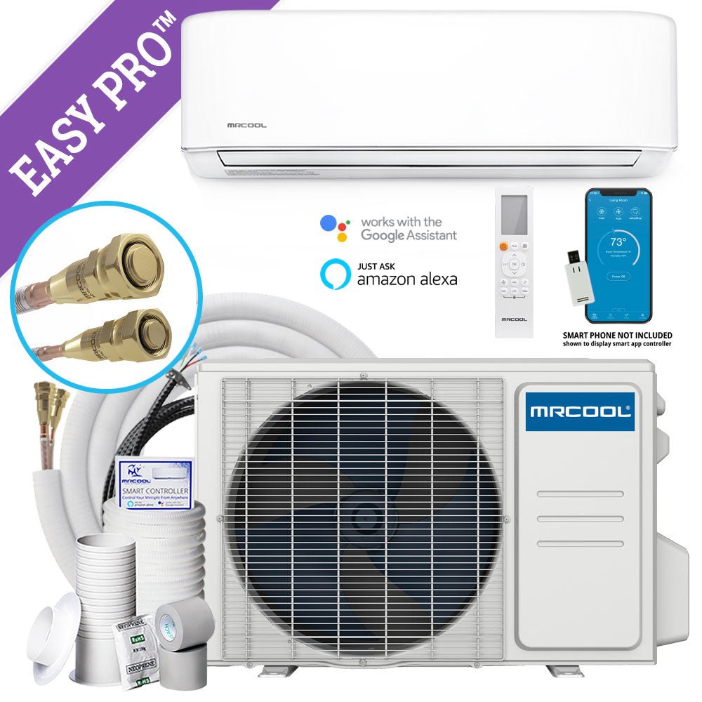 MRCOOL DIY Easy Pro Mini Split 18,000 BTU Heat pump 23016 EZPRO-18-HP-23016 - AC units for less