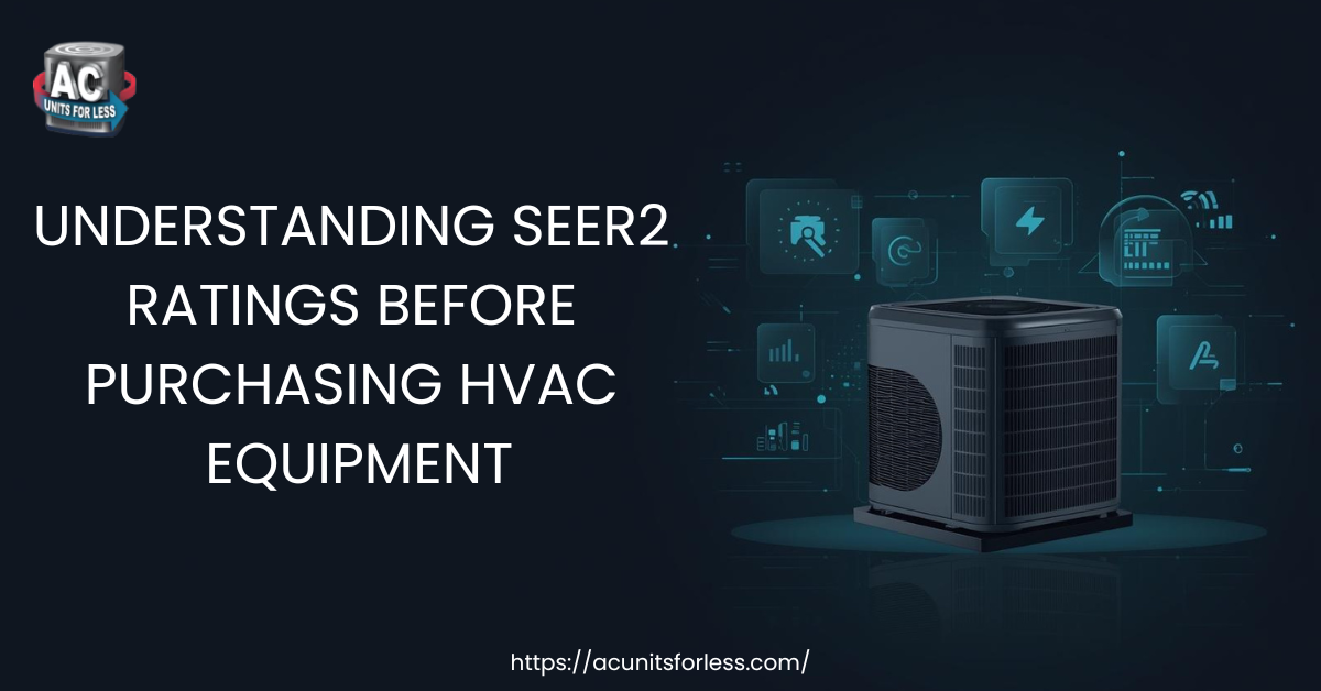 Understanding SEER2 Ratings Before Purchasing HVAC Equipment