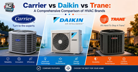 Carrier vs Daikin vs Trane