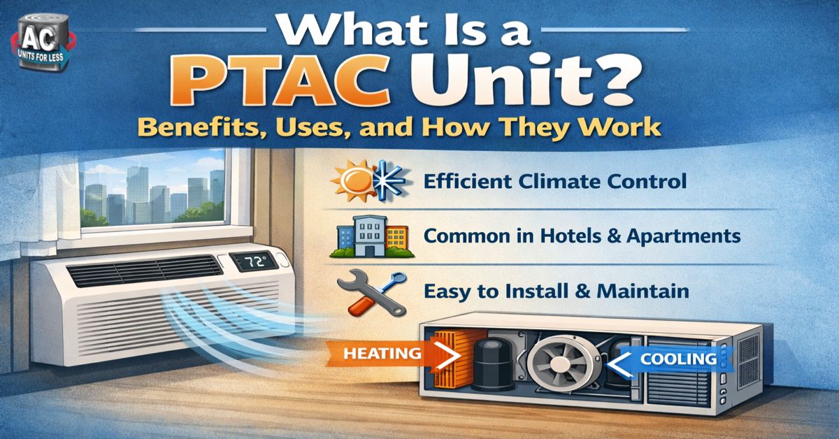 What Is a PTAC Units? Benefits, Uses, and How They Work