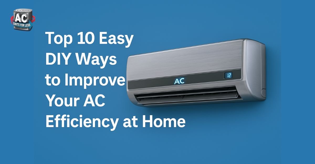 Improve AC Efficiency with 10 Easy Cooling Tips