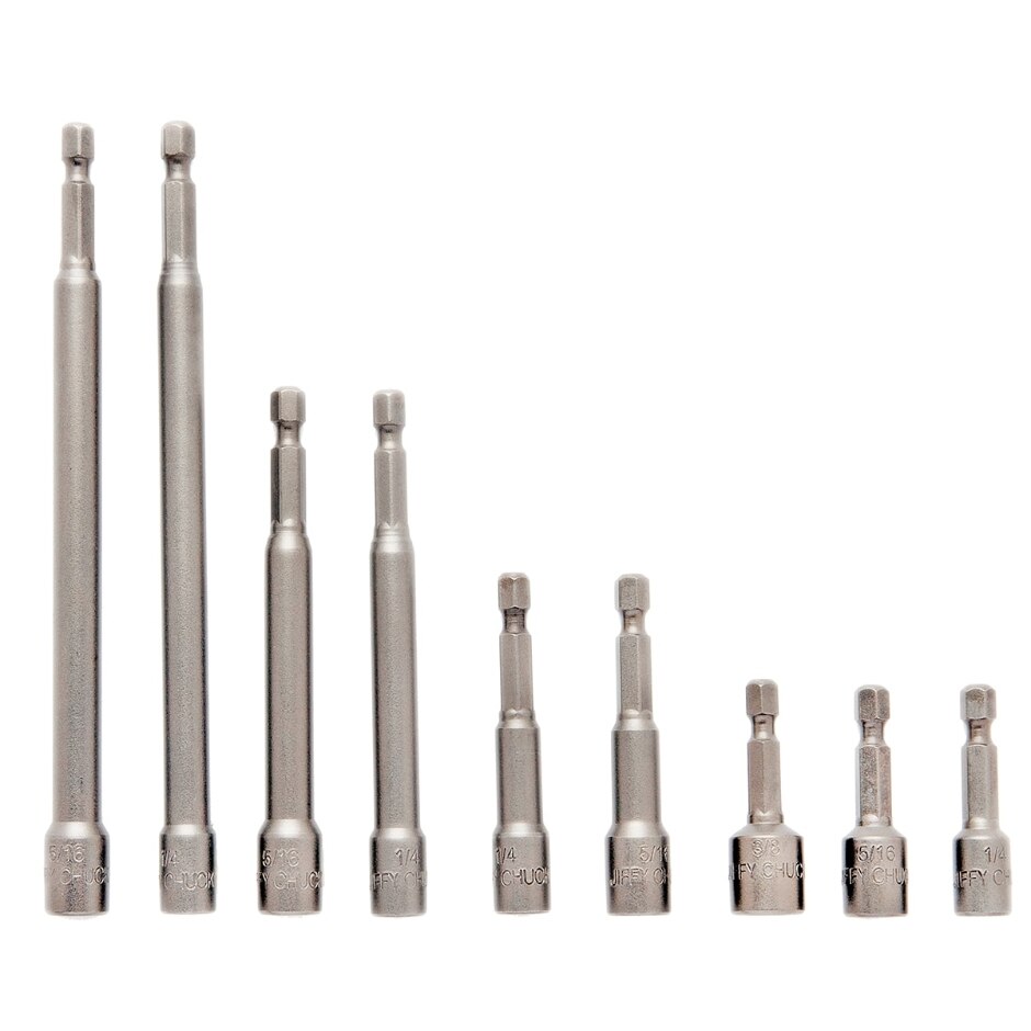 Rheem Magnetic Hex-Drive Chuck Set - 9-Piece 10113