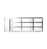 GE STAMPED ALUMINUM EXTERIOR REAR GRILLE RAG60