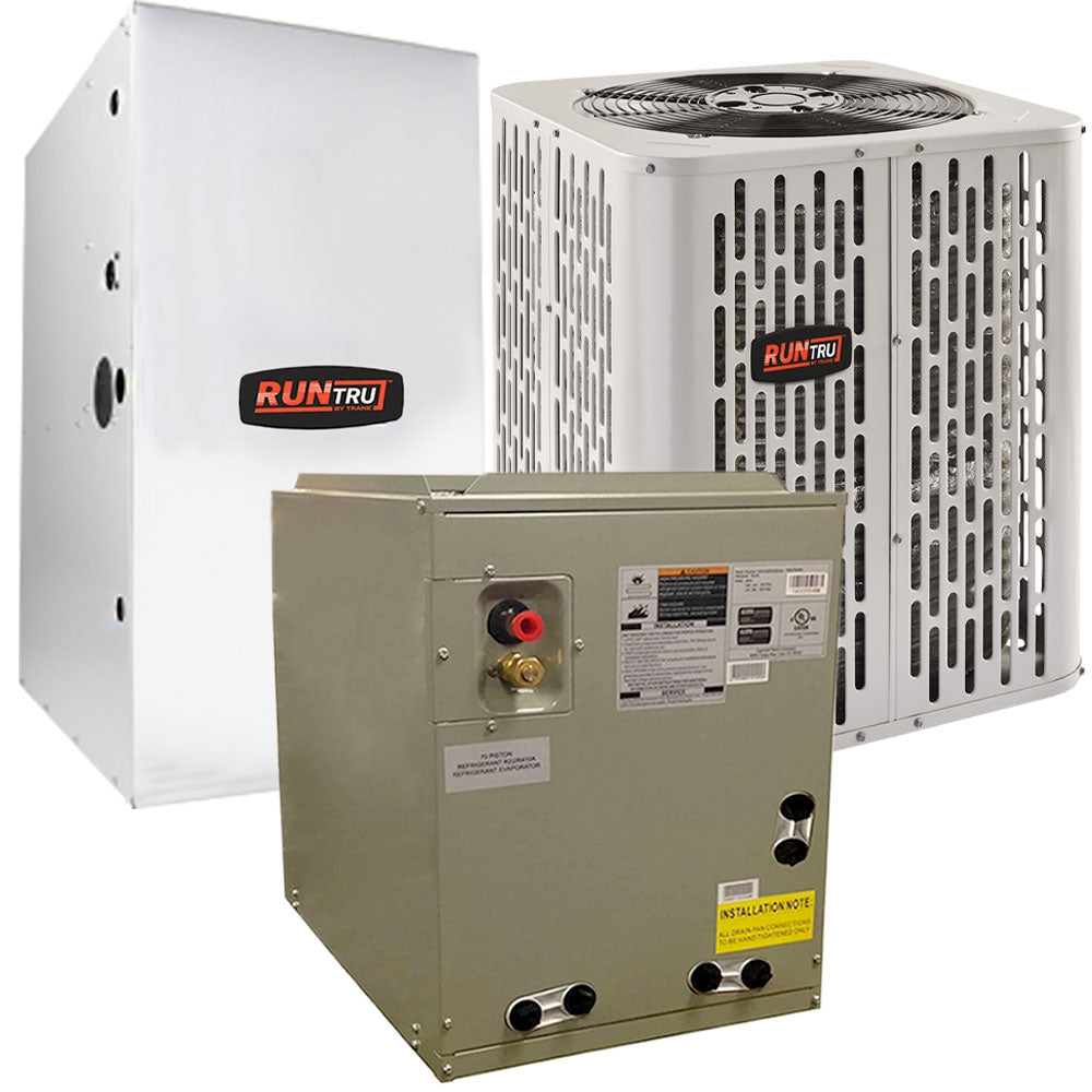 Trane 3.0 Ton 14.3 SEER2 Split Gas/Electric System A5AC4036A1000 A801X080BM4SD 5TXCB006AS3HC