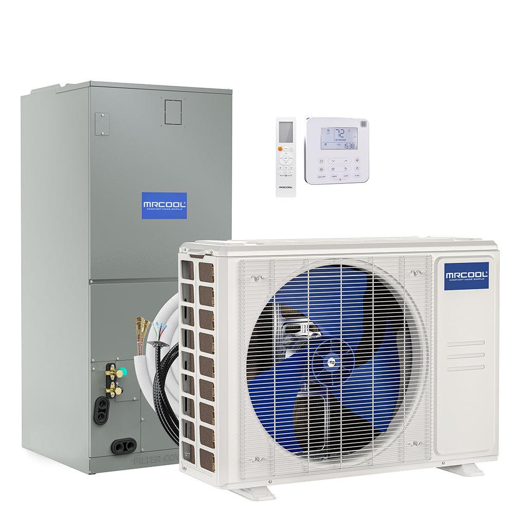 24000 BTU MRCOOL® Hyper Heat Central Ducted Complete System - AC units for less