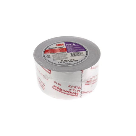 3 In. Silver Tape (Red Letter) SLVRTPR - acunitsforless.com