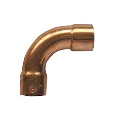 3/4" Long Sweep 90 Degree Copper Fitting Elbow, C6072HD34 - acunitsforless.comCopper Fitting Elbow