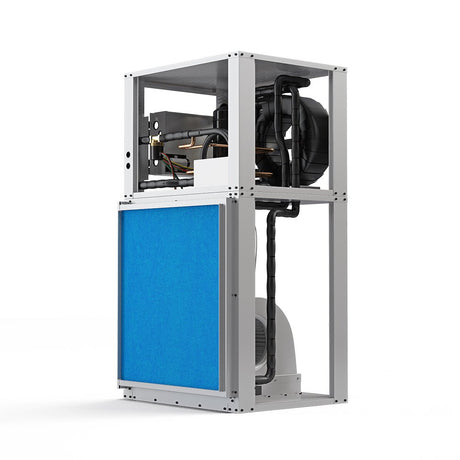 36K BTU Downflow Two-Stage 230V 1-Phase 60Hz CuNi Coil Right Return - AC units for less