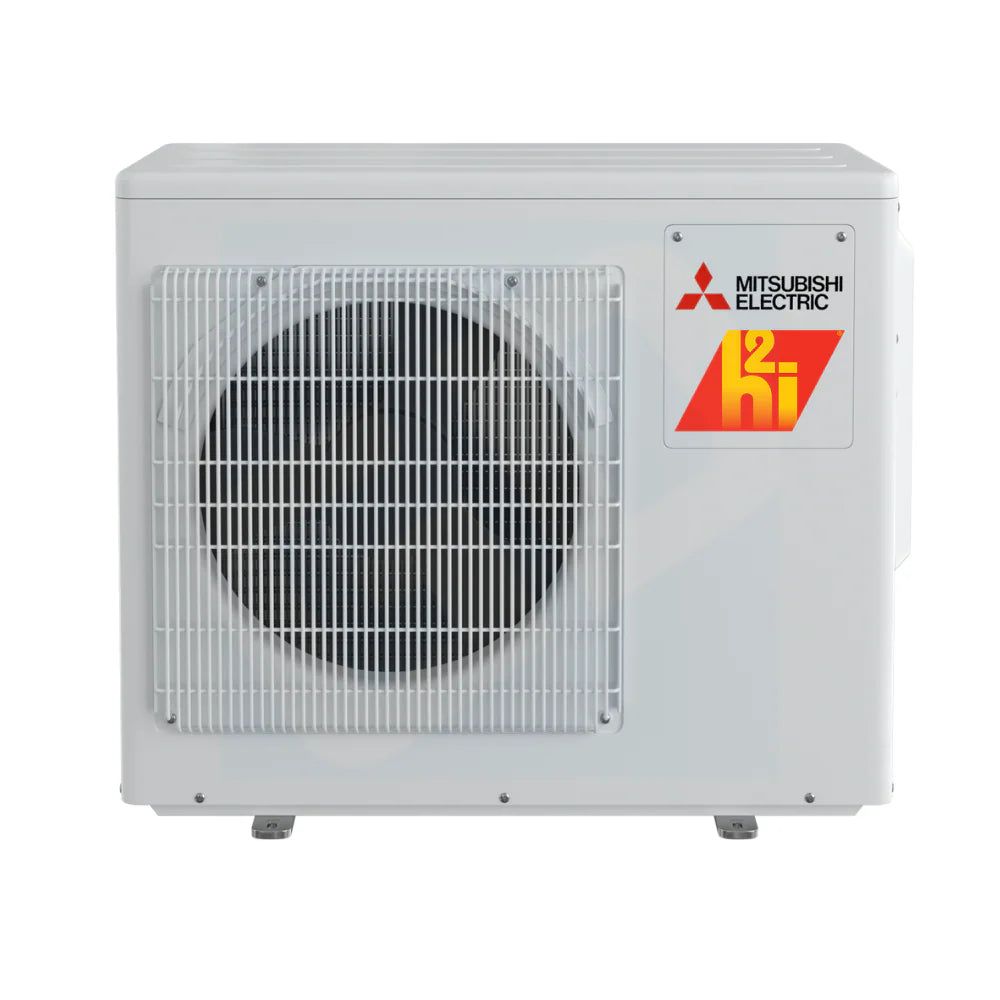 Mitsubishi MXZ-2D20NLHZ 20,000 BTU 2-Zone Hyper-Heating H2i® Heat Pump Unit - R454B