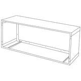 GE ZONELINE QUICK SNAP 20" STEEL WALL CASE RAB8120B