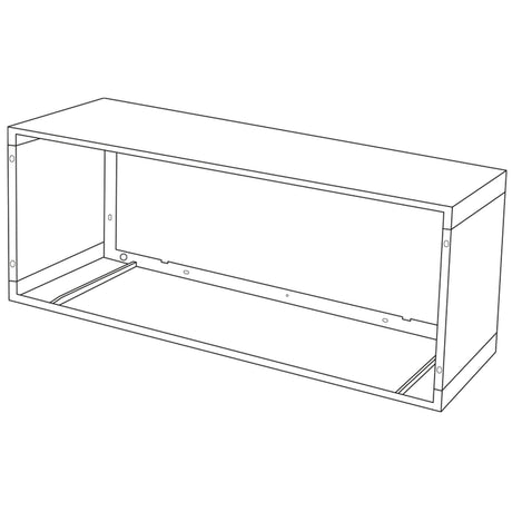 GE ZONELINE QUICK SNAP 20" STEEL WALL CASE RAB8120B