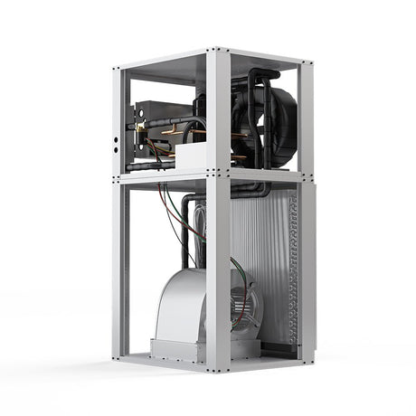 48K BTU Downflow Two-Stage 230V 1-Phase 60Hz CuNi Coil Left Return - AC units for less
