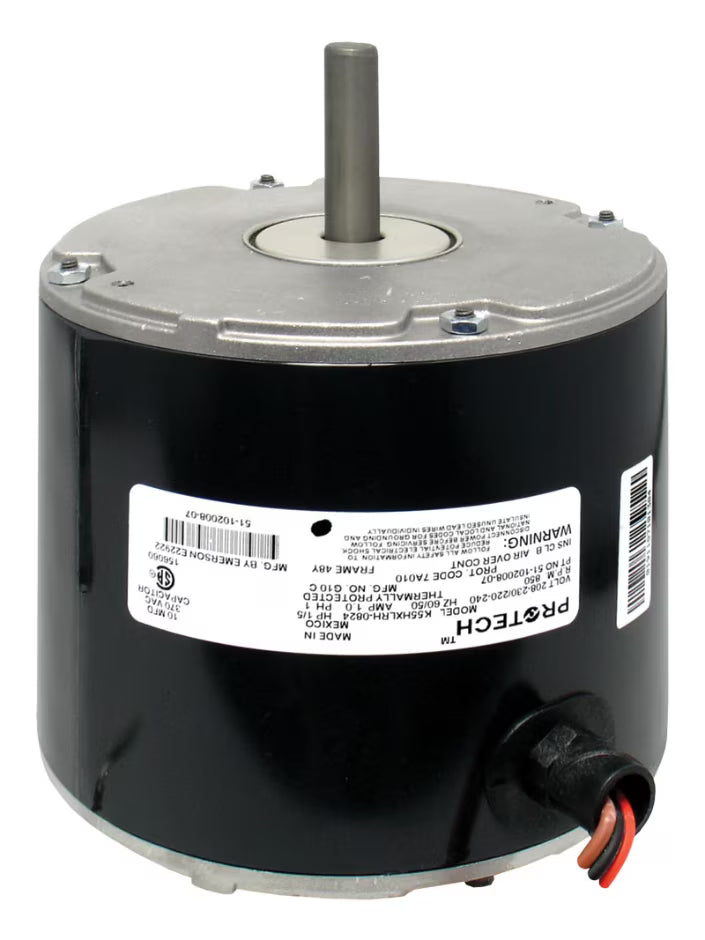Rheem Condenser Motor - 1/5 hp 208-230/1/50-60 (825 rpm/1 speed) 51-102500-04