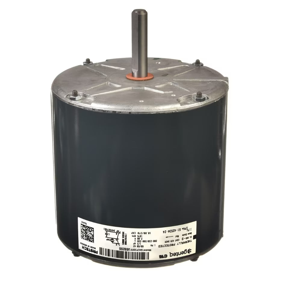 Rheem Condenser Motor - 1/3 hp 208-230/1/50-60 (1075 rpm/1 speed) 51-42534-24