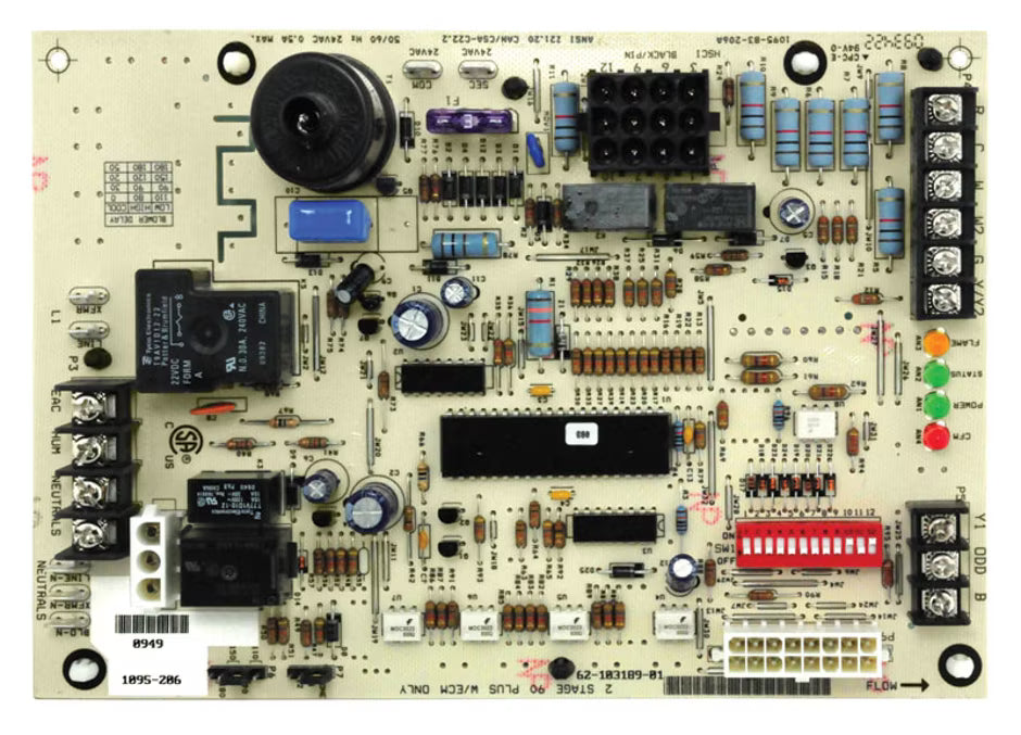 Rheem Integrated Furnace Control Board (IFC) 62-103189-01