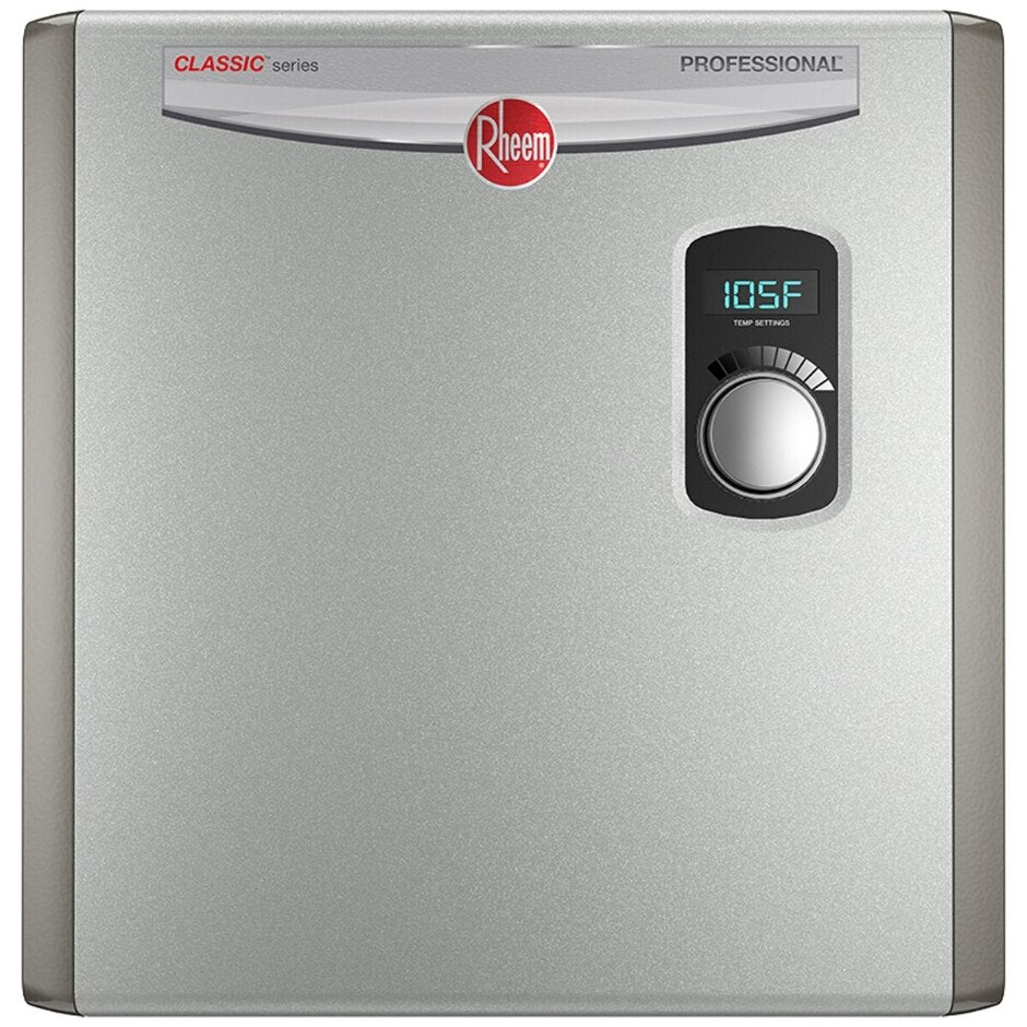 Rheem 24kW Tankless Electric Water Heater (240V / 3 Heating Chambers 685397