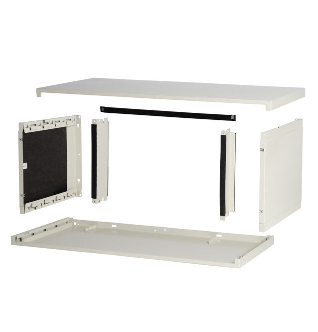 GE ZONELINE QUICK SNAP 24" STEEL WALL CASE RAB8124B