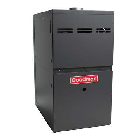 Goodman 80% gas furnace variable speed ecm two stage GMVC800604BX