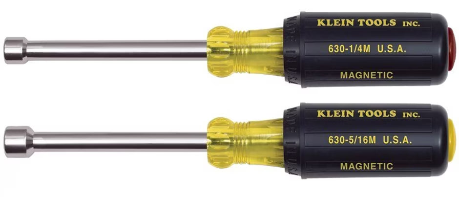 Rheem 2-Piece Cushion-Grip Magnetic Nut Driver Set - 1-1/2 in. shank 87-610M
