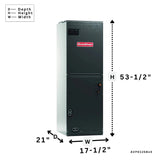 Goodman 2.0 Ton 20 SEER Heat Pump ECM Air Handler AVPEC25B14 GVZC200241