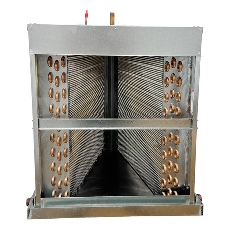 Aspen 4 ton 49,000 BTU 17.5" width A-3 Row Dedicated Horizontal Copper Coil w/ Plenum CP49A3D175T042