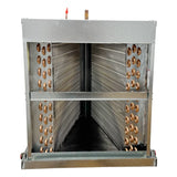 Aspen 3 ton 37,000 BTU 14.5" width D-3 Row Dedicated Horizontal Copper Coil w/ Plenum CP37D3D145T042