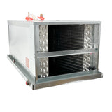Aspen 3 ton 37,000 BTU 14" width D-3 Row Dedicated Horizontal Aluminum Coil w/ Plenum DP37D3D140T531