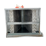 Aspen 3 ton 37,000 BTU 14" width D-3 Row Dedicated Horizontal Aluminum Coil w/ Plenum DP37D3D140T531