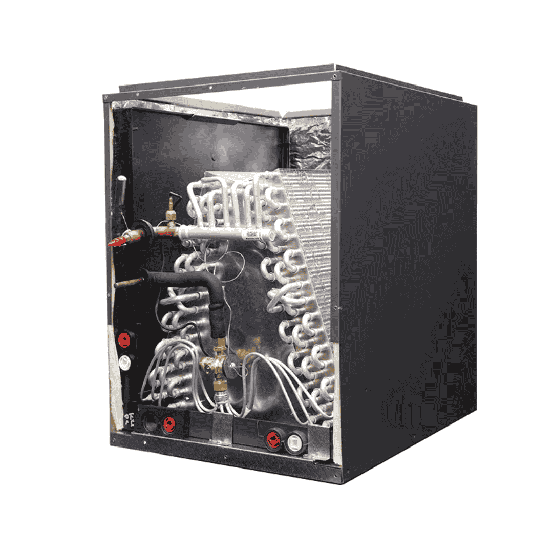 Aspen 4 ton 48,000 BTU 17.5" width D-4 Row Cased Aluminum Multi-position Coil DE48D4D175R530