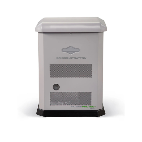 Briggs & Stratton PowerProtect™ DX 13kW (LP) / 11.5kW (NG) Standby Generator, 120/240V, Aluminum Enclosure, GC-1032 Controller — 10-Year Warranty
