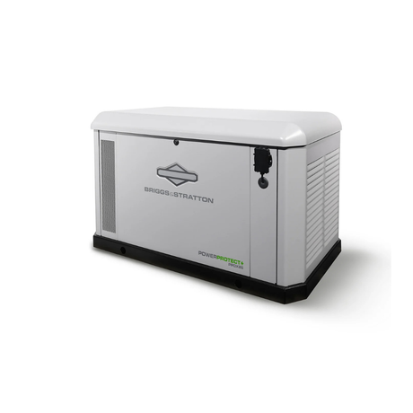 Briggs & Stratton PowerProtect+ DX 22kW (LP/NG) Standby Generator, 120/240V, Aluminum Enclosure, GC-1033 Controller, w/ EnergyTrak — 10 Year Warranty