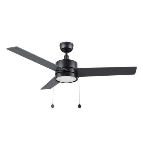 CARRO ASCOTT 52 inch 3-Blade Ceiling Fan with LED Light & Pull Chain