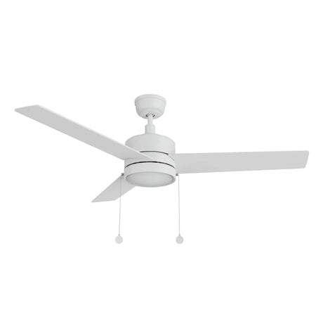 CARRO ASCOTT 52 inch 3-Blade Ceiling Fan with LED Light & Pull Chain