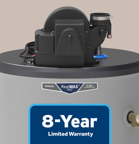 CG50S08AYV - 50 gallon short, natural gas, power vent, 8yr warranty, canada model -  acunitsforless.com