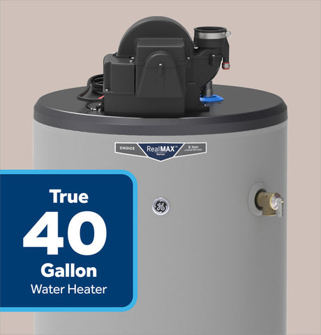 CG40T08AYV - 40 gallon tall, natural gas, power vent, 8yr warranty, canada model - acunitsforless.com