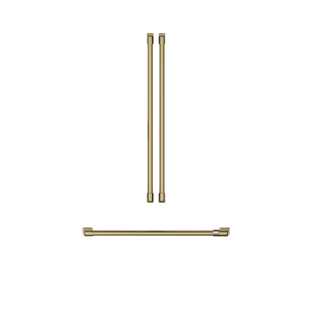 Café Refrigeration Handle Kit - Brushed Brass