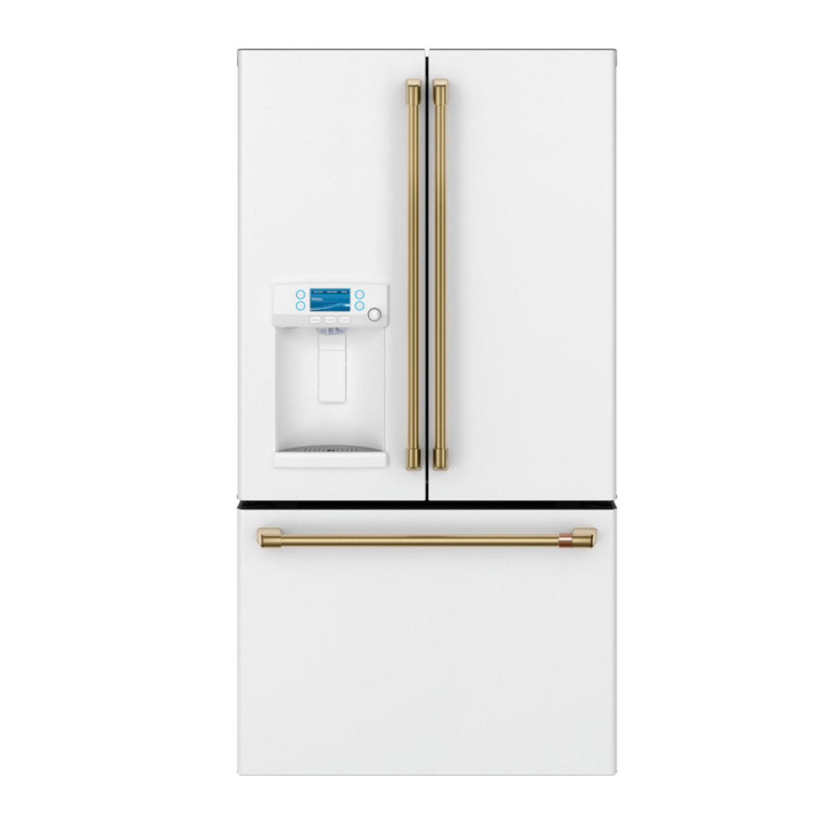 Café Refrigeration Handle Kit - Brushed Brass