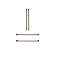 Café Refrigeration Handle Kit - Brushed Bronze