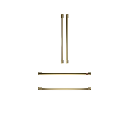 Café Refrigeration Handle Kit - Brushed Brass