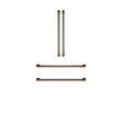 Café Refrigeration Handle Kit - Brushed Copper