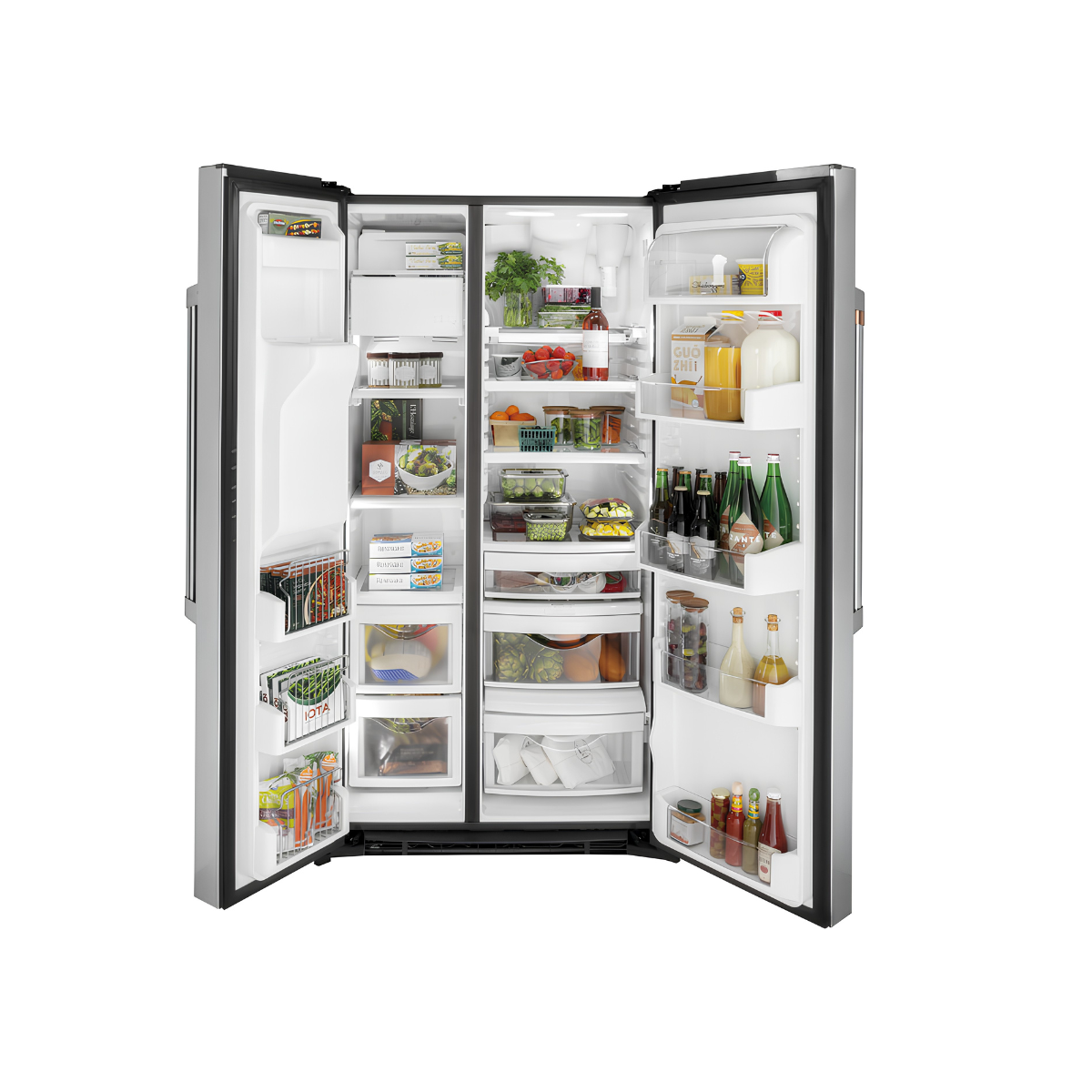 Café 21.9 Cu. Ft. Counter-Depth Side-By-Side Refrigerator