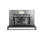 Café 27" Smart Five in One Oven with 120V Advantium Technology in Platinum Glass
