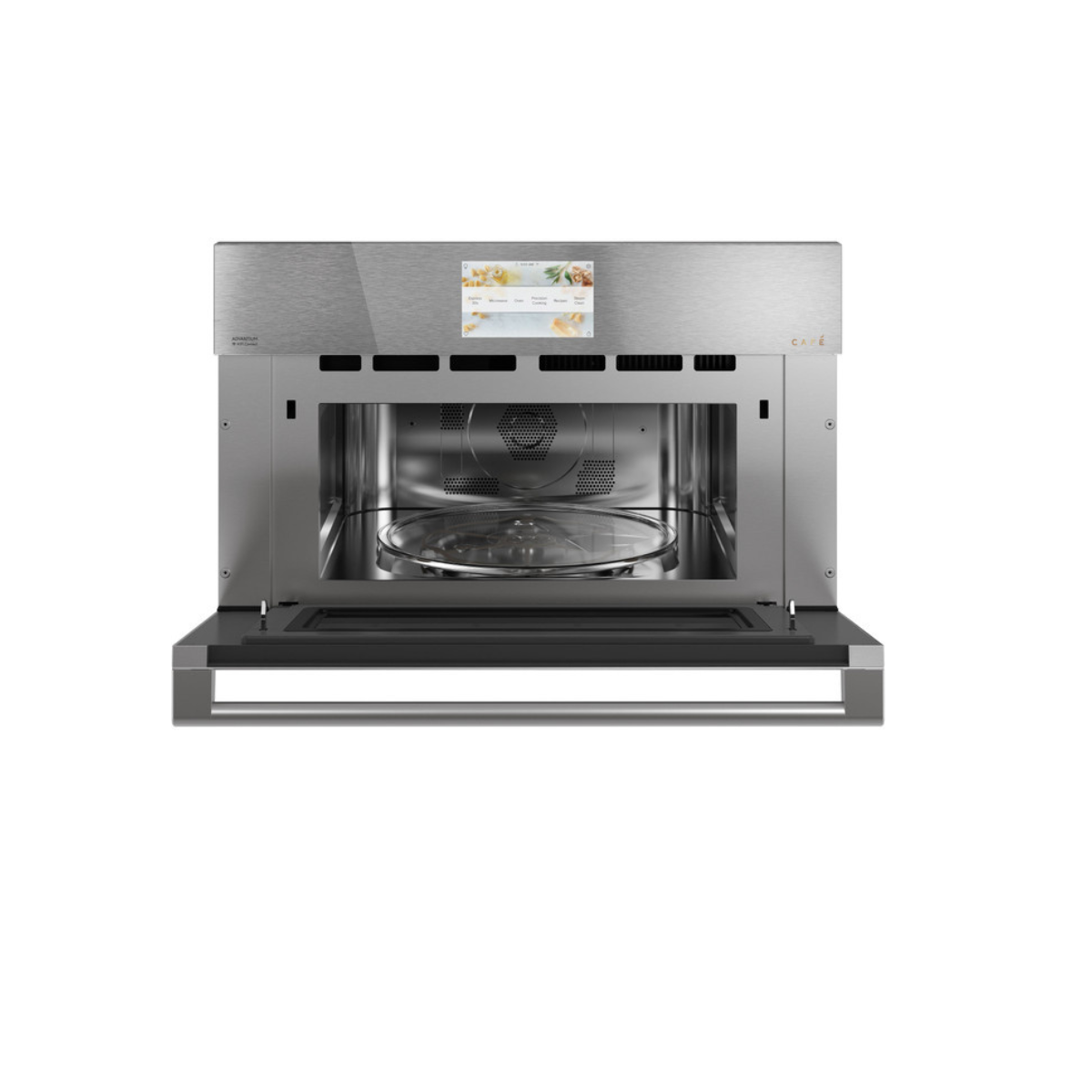 Café 30" Custom Speed Cook Oven with 120V Advantium Technology in Platinum Glass