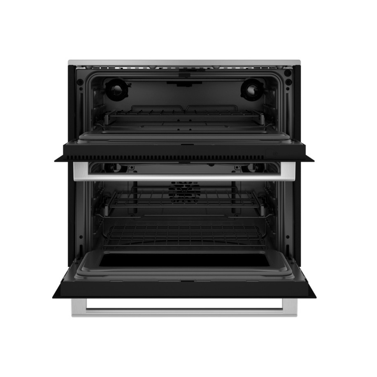 Café 30" Duo Smart Single Wall Oven in Platinum Glass