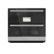 Café 30" Duo Smart Single Wall Oven in Platinum Glass