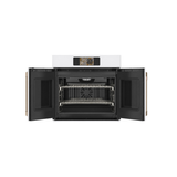 Café 30" Duo Smart Single Wall Oven in Platinum Glass
